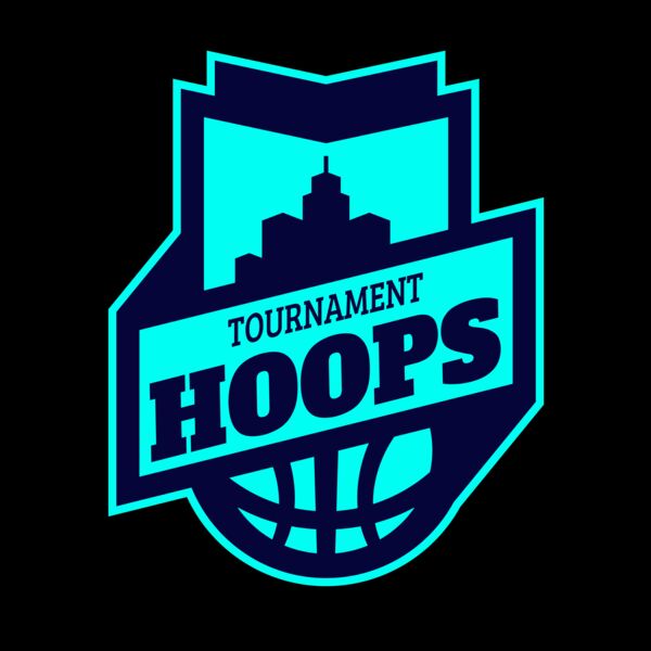 Hoops Tournament Basketball logo template Thumbnail