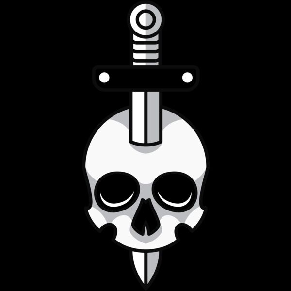 Elements Skull logo template 07 Thumbnail