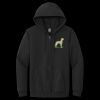Heavy Blend Full Zip Hooded Sweatshirt Thumbnail