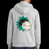Essential Fleece Full Zip Hooded Sweatshirt Thumbnail