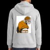 Essential Fleece Full Zip Hooded Sweatshirt Thumbnail