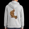 Essential Fleece Full Zip Hooded Sweatshirt Thumbnail