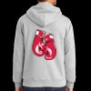 Essential Fleece Full Zip Hooded Sweatshirt Thumbnail