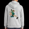 Essential Fleece Full Zip Hooded Sweatshirt Thumbnail