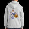 Essential Fleece Full Zip Hooded Sweatshirt Thumbnail