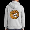 Essential Fleece Full Zip Hooded Sweatshirt Thumbnail