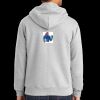 Essential Fleece Full Zip Hooded Sweatshirt Thumbnail
