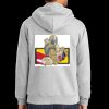 Essential Fleece Full Zip Hooded Sweatshirt Thumbnail