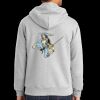 Essential Fleece Full Zip Hooded Sweatshirt Thumbnail