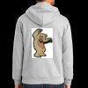 Essential Fleece Full Zip Hooded Sweatshirt Thumbnail