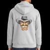 Essential Fleece Full Zip Hooded Sweatshirt Thumbnail