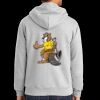 Essential Fleece Full Zip Hooded Sweatshirt Thumbnail