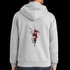 Essential Fleece Full Zip Hooded Sweatshirt Thumbnail
