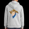 Essential Fleece Full Zip Hooded Sweatshirt Thumbnail