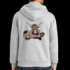 Essential Fleece Full Zip Hooded Sweatshirt Thumbnail