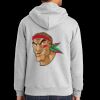 Essential Fleece Full Zip Hooded Sweatshirt Thumbnail