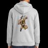 Essential Fleece Full Zip Hooded Sweatshirt Thumbnail