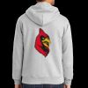 Essential Fleece Full Zip Hooded Sweatshirt Thumbnail