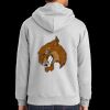 Essential Fleece Full Zip Hooded Sweatshirt Thumbnail