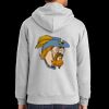 Essential Fleece Full Zip Hooded Sweatshirt Thumbnail