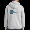 Essential Fleece Full Zip Hooded Sweatshirt Thumbnail