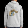 Essential Fleece Full Zip Hooded Sweatshirt Thumbnail