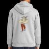 Essential Fleece Full Zip Hooded Sweatshirt Thumbnail