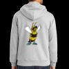 Essential Fleece Full Zip Hooded Sweatshirt Thumbnail