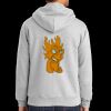 Essential Fleece Full Zip Hooded Sweatshirt Thumbnail