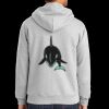 Essential Fleece Full Zip Hooded Sweatshirt Thumbnail