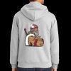 Essential Fleece Full Zip Hooded Sweatshirt Thumbnail