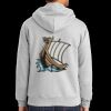 Essential Fleece Full Zip Hooded Sweatshirt Thumbnail