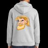 Essential Fleece Full Zip Hooded Sweatshirt Thumbnail