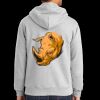 Essential Fleece Full Zip Hooded Sweatshirt Thumbnail