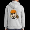 Essential Fleece Full Zip Hooded Sweatshirt Thumbnail