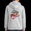 Essential Fleece Full Zip Hooded Sweatshirt Thumbnail