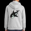 Essential Fleece Full Zip Hooded Sweatshirt Thumbnail