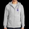 Essential Fleece Full Zip Hooded Sweatshirt Thumbnail