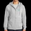 Essential Fleece Full Zip Hooded Sweatshirt Thumbnail