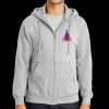 Essential Fleece Full Zip Hooded Sweatshirt Thumbnail