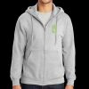 Essential Fleece Full Zip Hooded Sweatshirt Thumbnail
