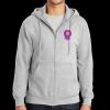 Essential Fleece Full Zip Hooded Sweatshirt Thumbnail