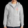 Essential Fleece Full Zip Hooded Sweatshirt Thumbnail