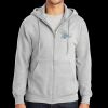 Essential Fleece Full Zip Hooded Sweatshirt Thumbnail