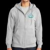 Essential Fleece Full Zip Hooded Sweatshirt Thumbnail