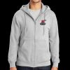 Essential Fleece Full Zip Hooded Sweatshirt Thumbnail