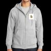 Essential Fleece Full Zip Hooded Sweatshirt Thumbnail