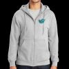 Essential Fleece Full Zip Hooded Sweatshirt Thumbnail