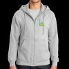 Essential Fleece Full Zip Hooded Sweatshirt Thumbnail
