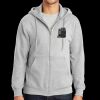 Essential Fleece Full Zip Hooded Sweatshirt Thumbnail